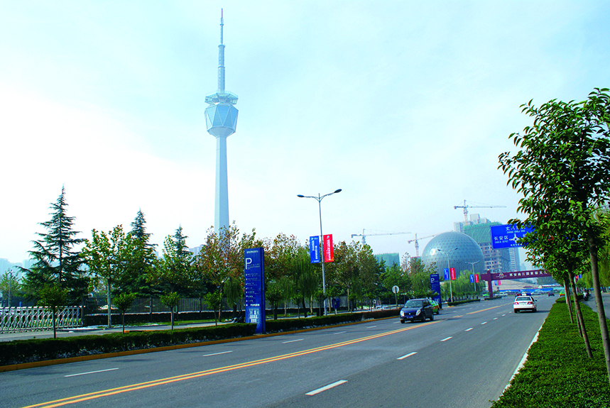 西安市水厂路道路
