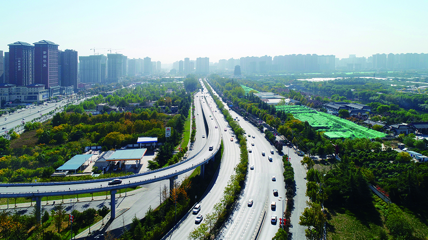 西安市北二环道路