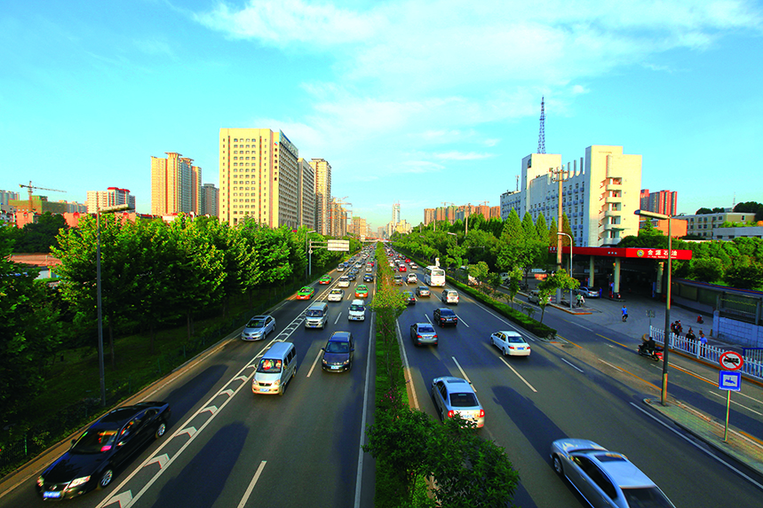 西安市南二环道路